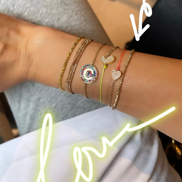 18K Shimmering Bracelet