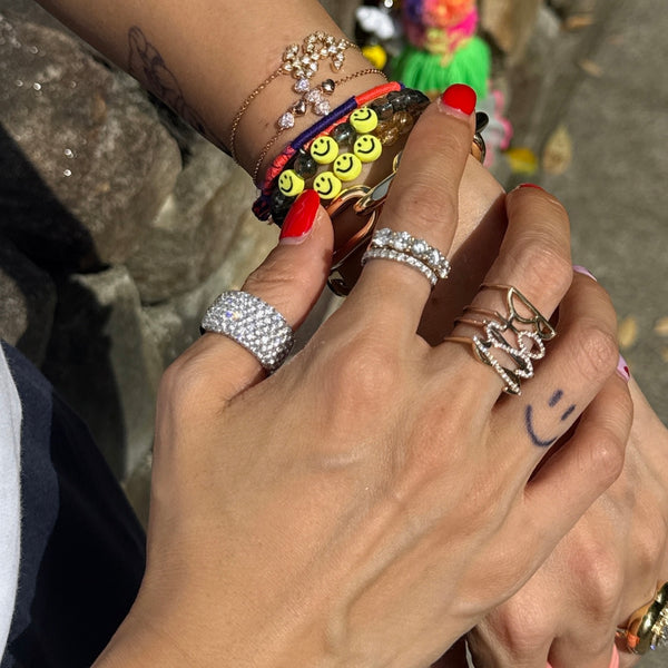 18K Diamonds Chunky Ring