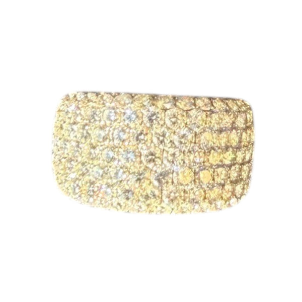 18K Diamonds Chunky Ring