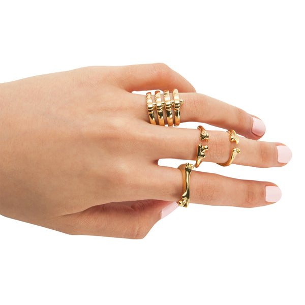 Bony Knuckle Ring