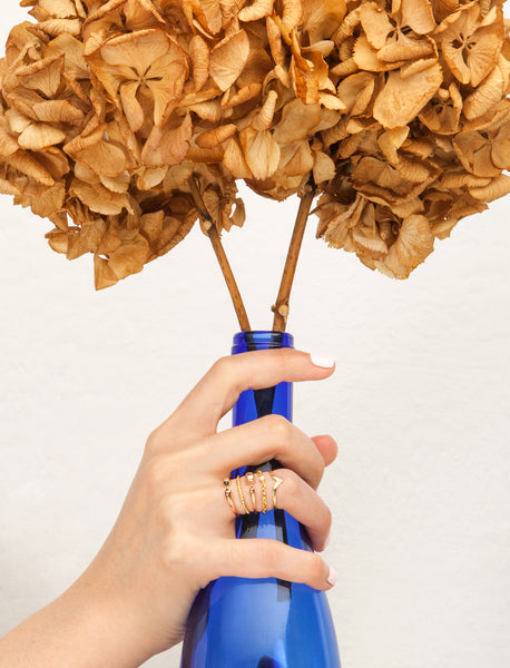 14K Until Death Do Us Apart Petite Ring