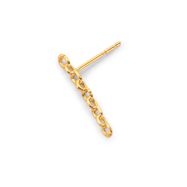 18K Chain Earring