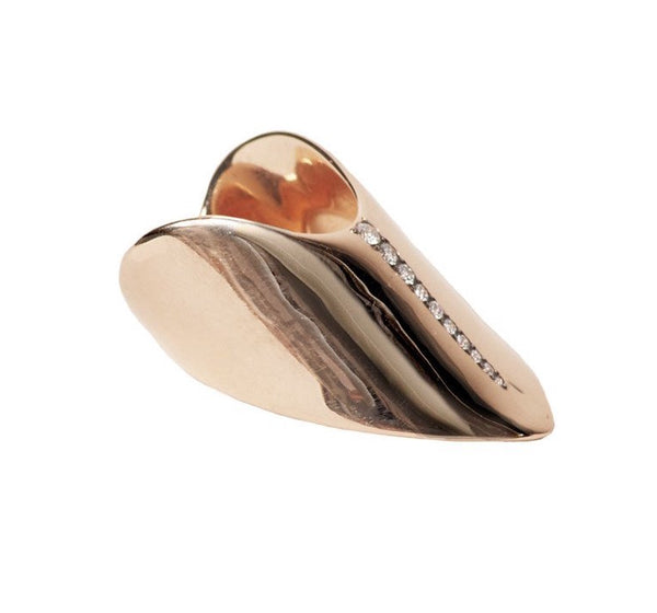 18K Diamonds Armour Ring