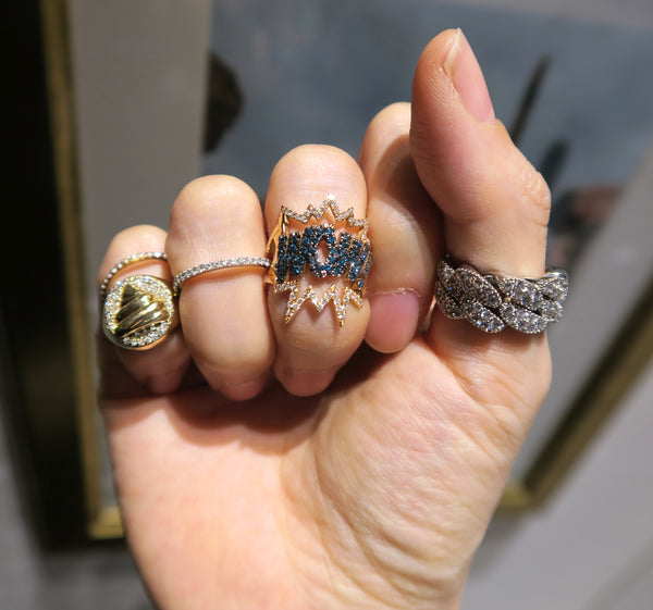 14 karat gold pinky ring discount