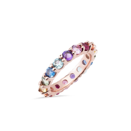 Rainbow Sapphires Tennis Bracelet