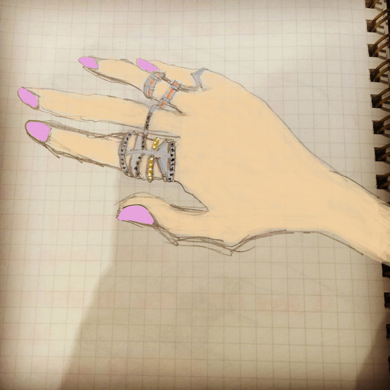 C's Quick Hand Sketch