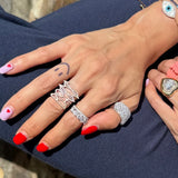 18K Diamonds Chunky Ring