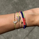 14K Mini i-Heart -II Chunky Bracelet