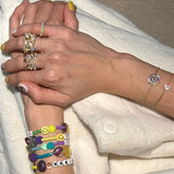 Crystal Bracelet - Rainbow Aesthetic & Fluorite