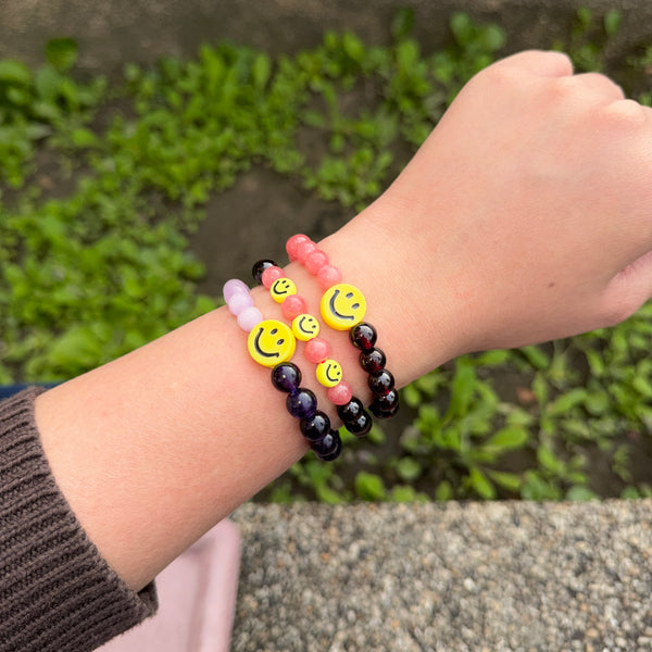 Premium-Grade Crystal Bracelet - Rhodochrosite ＆Garnet