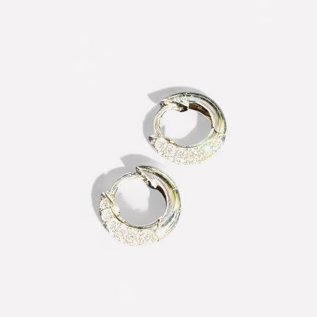 18K Jumbo Fatty Chain Diamonds Ring