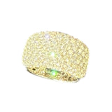 18K Diamonds Chunky Ring