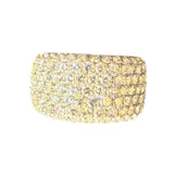 18K Diamonds Chunky Ring