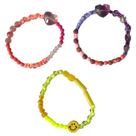 Premium-Grade Crystal Bracelet - Rhodochrosite ＆Garnet