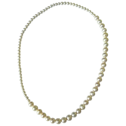 Mixed-Size Pearl Necklace / Bracelet
