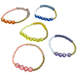 Crystal Bracelet - GOAL & GETTER & PROSPER & LOVE & THE C