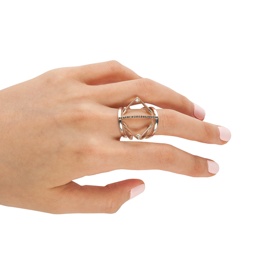 Blade Diamond Ring