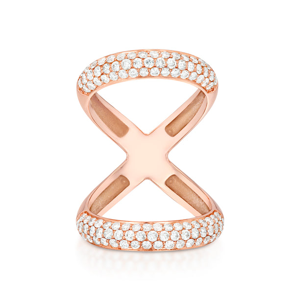 Olympus 14K Diamonds Ring