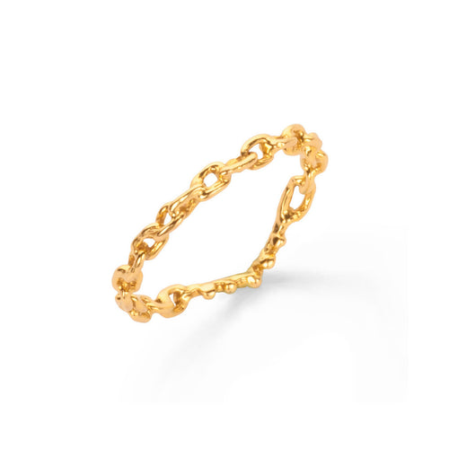 18K Chain Phalange Ring