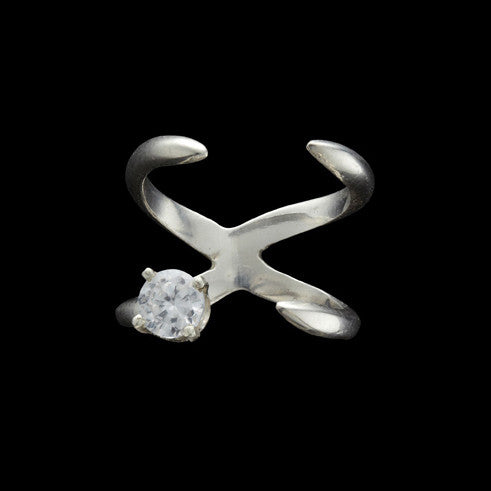 Future Baby Knuckle Ring with Gemstone