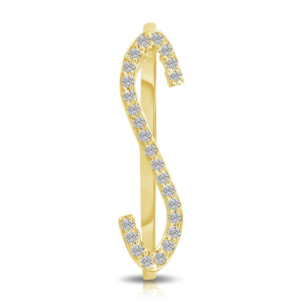 S - 14K Ring