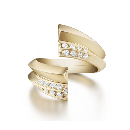 14K Eva Ring Set