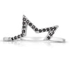14K Star Pave Ring Set