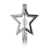 14K Star Pave Ring Set