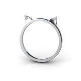 14K Lucky Cat Petite Ring