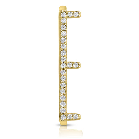 14K Evil Eye Pave Ring Set