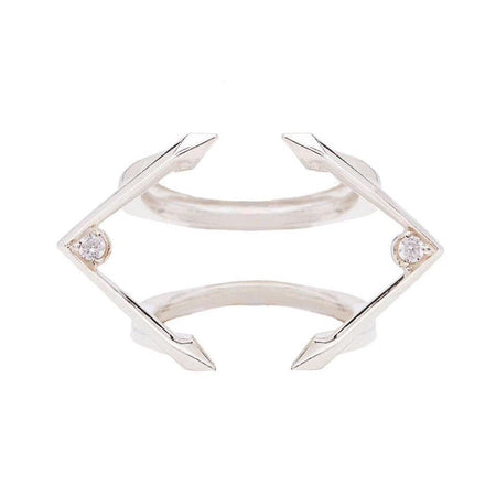 14K Until Death Do Us Apart Petite Ring