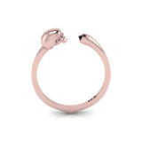 14K Until Death Do Us Apart Petite Ring