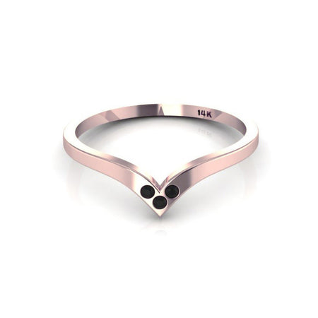 14K Until Death Do Us Apart Large Petite Ring