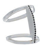Pave Bridge Ring