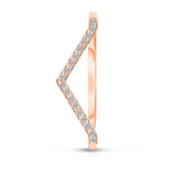 V - 14K Ring