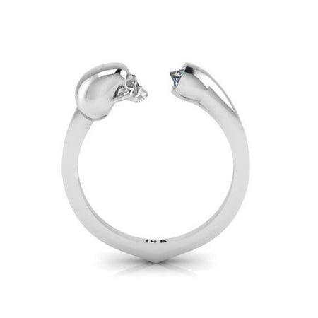 14K Until Death Do Us Apart Petite Ring